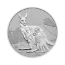 2 troy ounce zilveren Kangaroo munt 2023