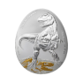 1 oz zilveren Dinosaurs in Asia "Tarbosaurus"