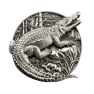 5 troy ounce zilveren munt Protecting Wildlife – Krokodil 2023