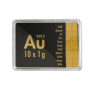 10x 1 gram gouden Valcambi CombiBar