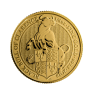 1/4 Troy ounce gouden munt Queens Beasts Black Bull 2018