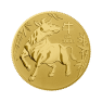 1/2 troy ounce gouden munt Lunar 2021