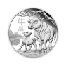 1/2 troy ounce zilveren munt Lunar 2021 Proof