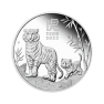 1/2 troy ounce zilveren munt Lunar 2022 Proof