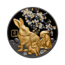 5 troy ounce zilveren munt Solomon Island Lunar 2023