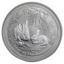 Zeldzaam: 1 troy ounce zilver Lunar Series II - Jaar van het konijn 2011