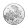 2 troy ounce zilveren Canada The Striking Bald Eagle 2023 proof munt