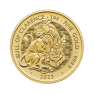 1 troy ounce gouden munt Tudor Beasts Bull of Clarence