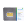 Umicore 2,5 gram goudbaar met certificaat