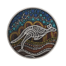 2 troy ounce zilveren munt Kangaroo Yongka antieke afwerking 2023