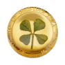 1 gram gouden munt klavertje vier 2024 proof
