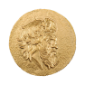 0.5 gram gouden munt Pan, Panticapaeum 2023