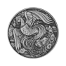 1 troy ounce zilveren munt Chinese Myths and Legends kaartversie - Phoenix 2023 antieke afwerking