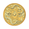 1 troy ounce gouden munt dubbele dragon (IE PRODUCT)