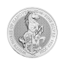 10 troy ounce zilveren Queen's Beasts munt