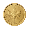 1/4 troy ounce gold Maple Leaf coin
