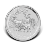 1 troy ounce zilveren Lunar Year of the Goat 2015