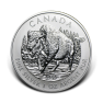 1 troy ounce zilveren Canada Wildlife Bizon munt 2013
