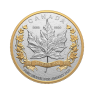 5 troy ounce zilveren munt Maple Leaf 35 jarig jubileum 2023 Proof