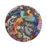 5 troy ounce zilveren munt Phoenix en Vogels 2023 antieke afwerking
