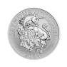 2-delige set zilveren munten Tudor Beasts Seymour Unicorn 2024 Proof