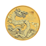 2 troy ounce gouden Lunar munt 2024