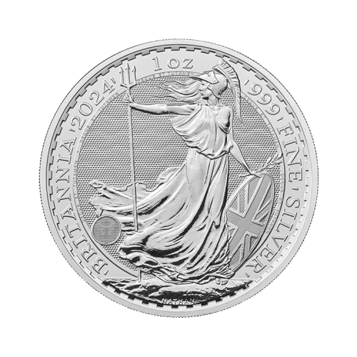 1 troy ounce zilveren Britannia munt 2023/2024