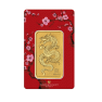 1 troy ounce goudbaar Year of the Dragon 2024