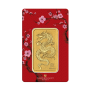 1 troy ounce goldbar Year of the Dragon 2024