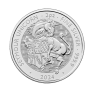 2 troy ounce zilveren munt Tudor Beasts Seymour Unicorn 2024