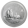 10 Troy ounce zilveren munt Lunar 2011