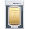 Goudbaar 50 gram Heraeus