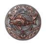 2 troy ounce zilveren munt Metal Fish Steampunk - antieke afwerking 2022