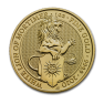 1 troy ounce gouden Queen's Beasts White Lion of Mortimer 2020