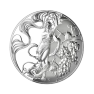 2 troy ounce zilveren Liberty Fortress munt proof
