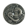 2 troy ounce zilveren munt Japanse draak Watatsumi antieke afwerking 21