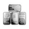 1 troy ounce zilverbaar diverse producenten