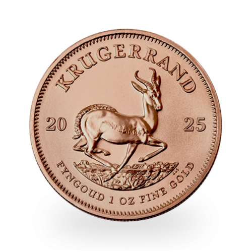 1 troy ounce gouden Krugerrand munt 2025