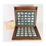 Franklin Mint set zilveren baren collectie van de mooiste zeilschepen