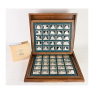 Franklin Mint set zilveren baren collectie van de mooiste zeilschepen
