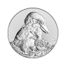 2 troy ounce zilveren munt Kookaburra 2020
