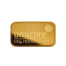 Goudbaar 100 gram Umicore