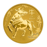 1 troy ounce gouden Lunar Year of the Ox munt