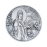 2 troy ounce zilveren munt Samoa Avalokiteshvara Piedfort - antieke afwerking 2020