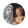 2 troy ounce zilveren munt Albrecht Dürer 2021
