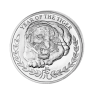1 troy ounce zilveren munt jaar van de tijger 2010 - somaliland