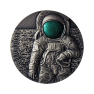 3 Troy ounce zilveren Apollo-11 Eerste stap op de maan munt 2019