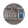 2 Troy ounce zilveren Griekse Parthenon Tempel munt 2018