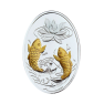 1 troy ounce zilveren munt Prosperity Koi 2022