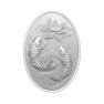 1 troy ounce zilveren munt Auspicious Koi 2022